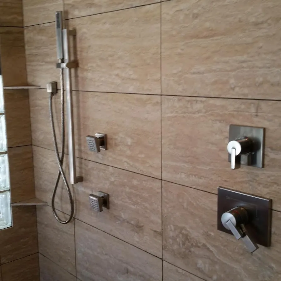 Shower fixture installation for Water Heater Installation in Yankton